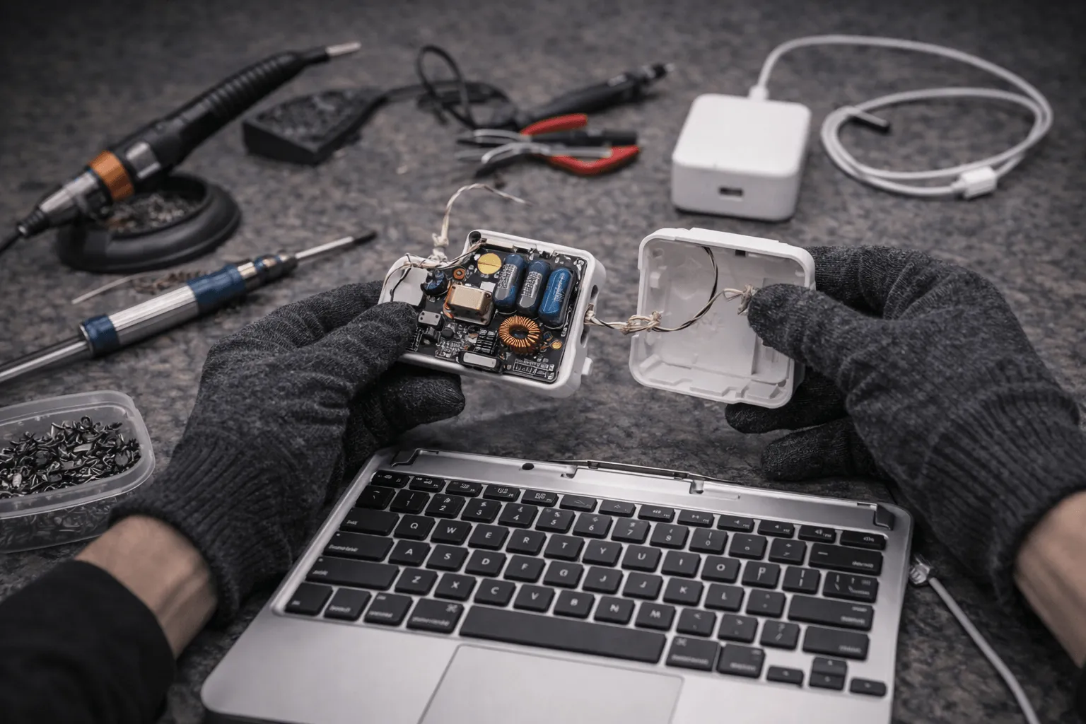 Ремонт зарядки MacBook и разъема USB-C